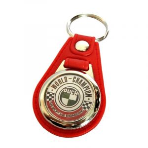Sleutelhanger Rood Puch World Champion