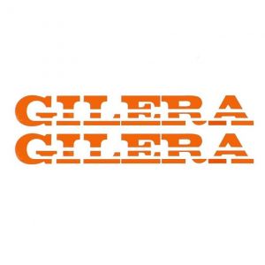Stickerset Turbo Gilera Oranje