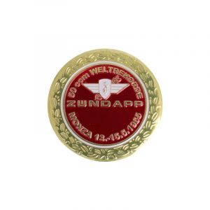 Embleem Zundapp Weltrekorde Rood