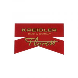 Sticker Achterspatbord Kreidler Rood/Goud