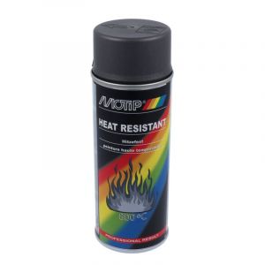 Motip Hittebestendige lak Spuitbus Donker Antraciet - 400 ML