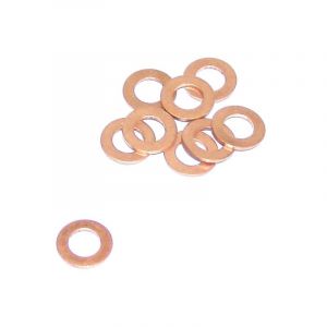 Koperring 5X10X1MM Din 7603A