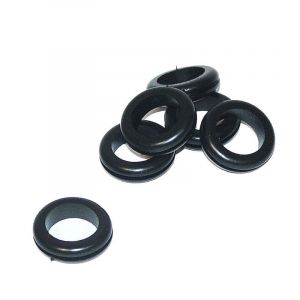 Doorvoerrubber Zwart 16.0 X 20.0MM