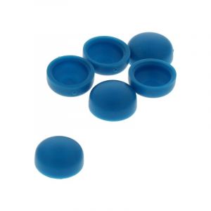 Kapje voor kentekenplaat Blauw Per Stuk