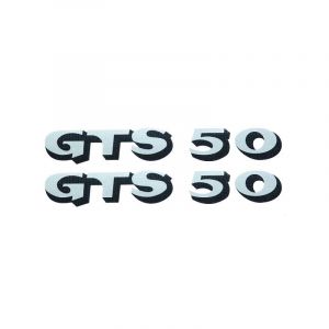 Stickerset Zundapp GTS50 Zwart/Grijs