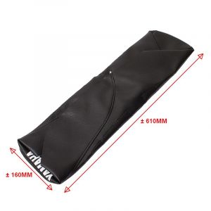 Buddyseatdek Zwart Yamaha RD50MX Breedte