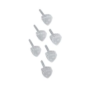 Set Zijschermbouten Puch Maxi S Logo Aluminium