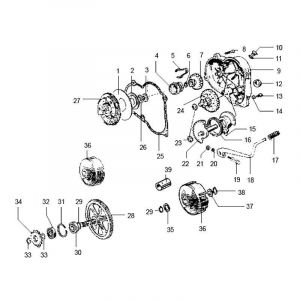 Koppeling Puch Maxi