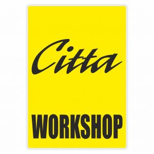 Workshop Sticker Citta Geel Engels