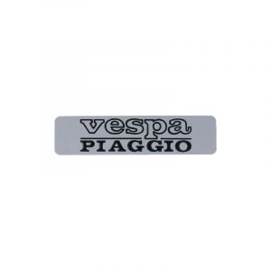 Tankembleem Vespa-Piaggio Aluminium Per stuk