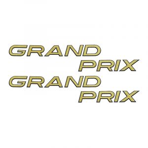 Stickerset Kreidler Grand Prix Goud 135X30MM