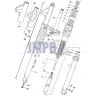 Voorvork Yamaha FS1 DX