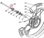 Splitpen Voor & Achteras Yamaha FS1 Remake