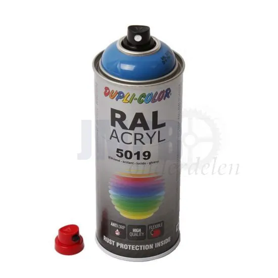 Dupli Color Spuitlak RAL 5019 Capri Blauw - 400ML