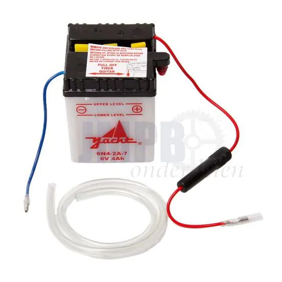 Accu Honda MB/MT 6 Volt Zonder accuzuur