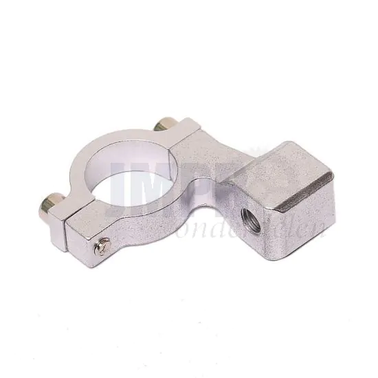 Spiegelsteun Zilver Universeel M8 Draad Rechts