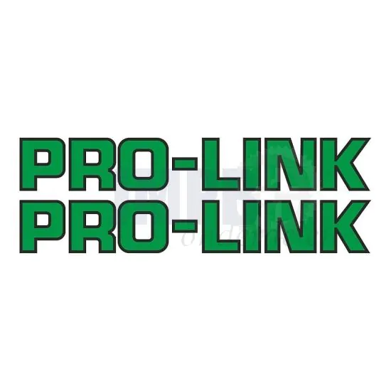 Stickerset Pro-Link Groen 29CM