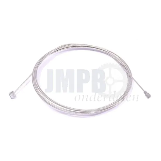 Kabel Rem/Koppeling Uni RVS 235CM Nippel 5.5X10 & 7X6