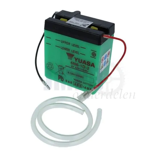 Accu Kawasaki AR50 6 Volt Zonder accuzuur