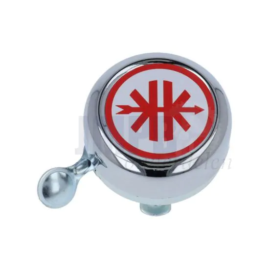 Bel Chroom Kreidler Rood/Wit