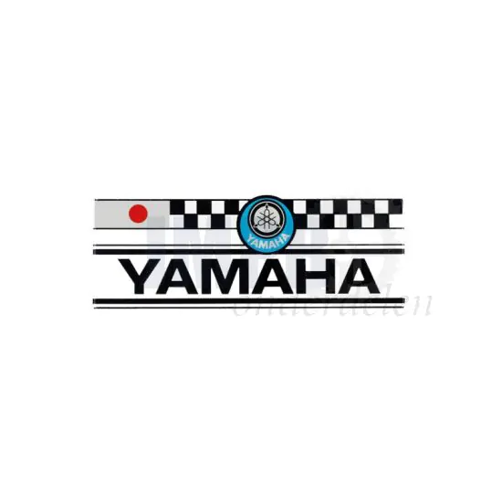 Sticker Yamaha Japanse /  Finish vlag