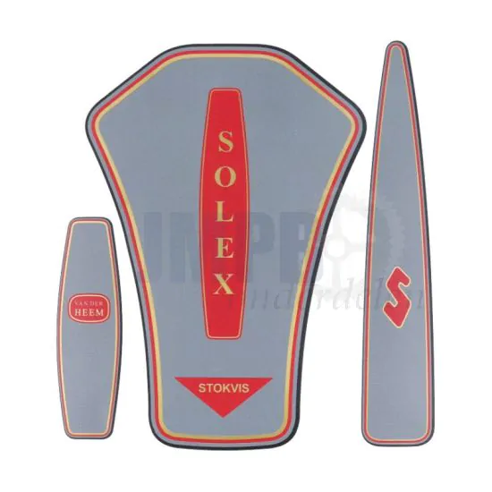Stickerset Solex OTO Stokvis Creme 