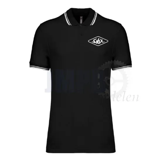Polo Solex Zwart/Wit