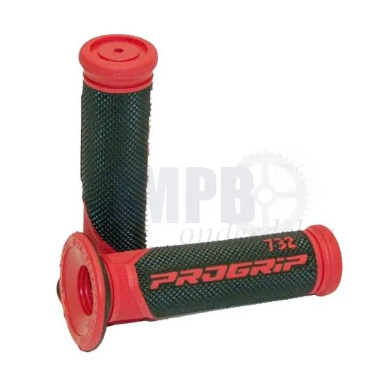 Handvatset Pro Grip 732 Zwart/Rood