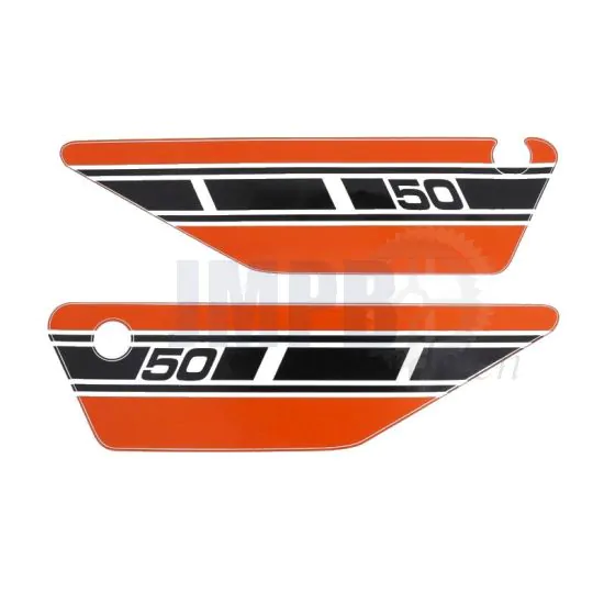 Stickerset Zijkast FS1 1J5 1977 Oranje 