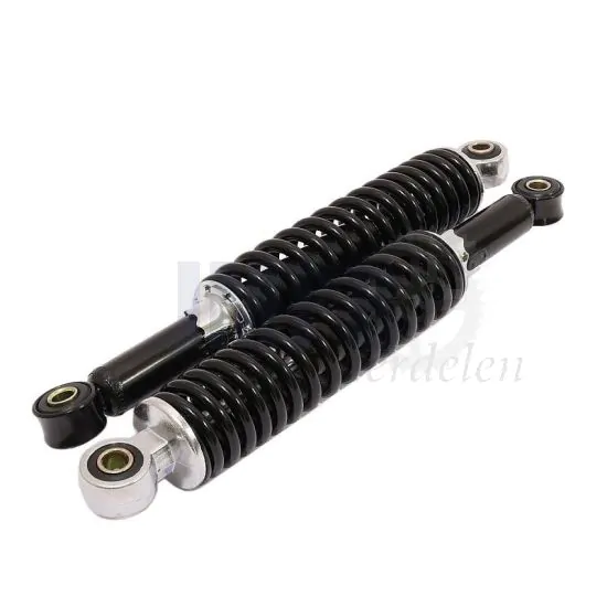Schokbrekerset Zwart 310MM Tomos A3/A35