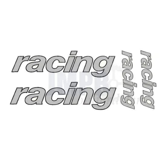 Stickerset Racing 4-Delig