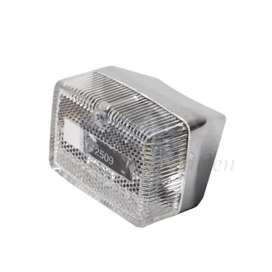 Achterlicht Klein Chroom Blank Glas Puch Maxi