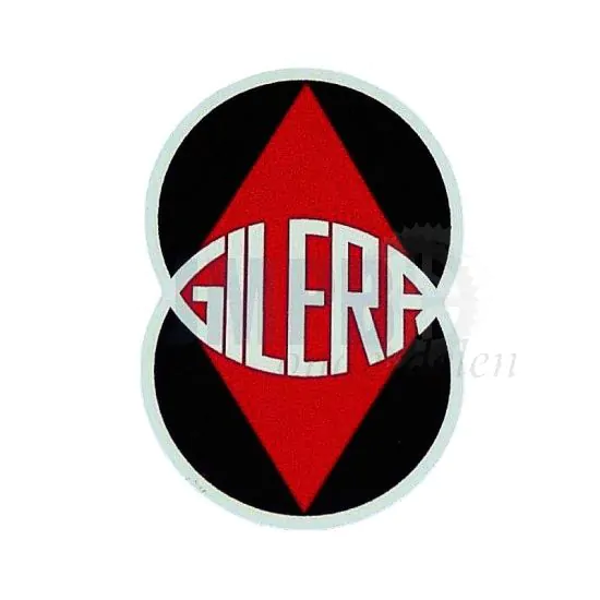 Sticker Logo Gilera Groot 55X80MM