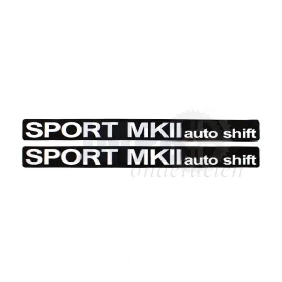 Stickerset Puch Magnum MKII Zwart/Wit