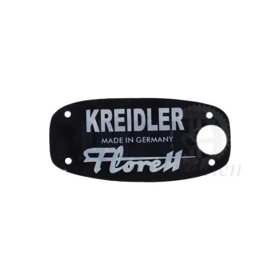 Aluminium Plaatje Gereedschapsbakje Kreidler - Zilver