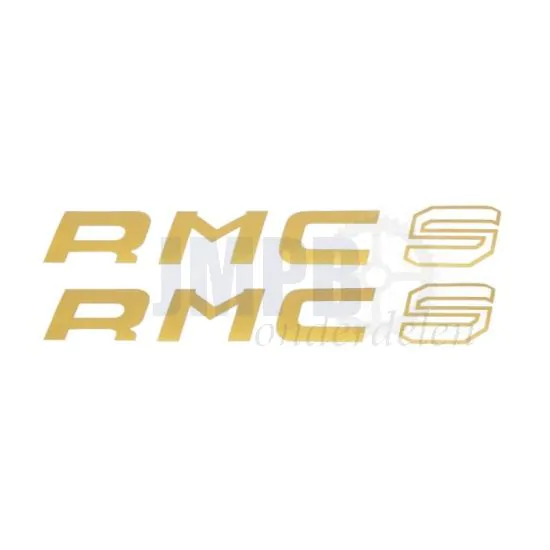 Stickerset Kreidler RMC S Goud 195X30MM