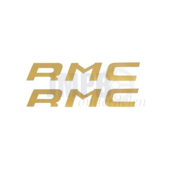 Stickerset Kreidler RMC Goud 135X30MM