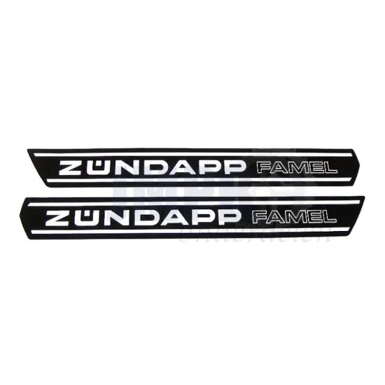 Tankstickers Zundapp Famel
