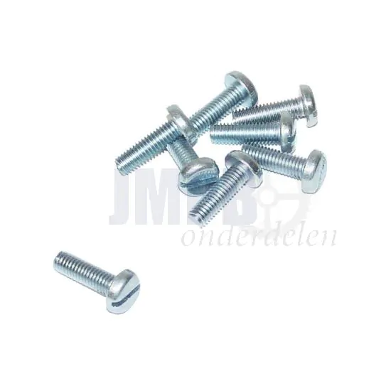 Pancilinderkopschroef Zaagsnede ELVZ M5X16 Din 85