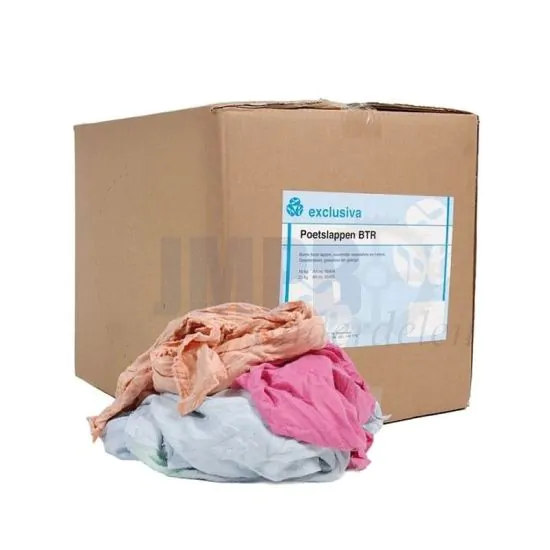 Poetslappen Bonte Tricot 10 KG