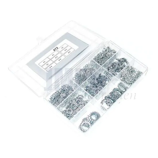 Assortimentset Tandveerringen Din 6798A - 743 Delig