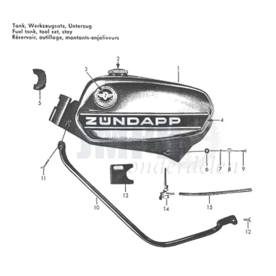 Tank Zundapp 517