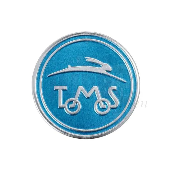 Sticker Tomos Logo Metaal 50MM