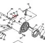 Ring Voor Kettingspanner Yamaha FS1/DT