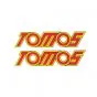 Stickerset Tank Tomos 4L Oud Model