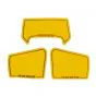Stickerset Honda MT50 Geel / PD 3-Delig