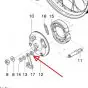 Kartelring Remsleutel Leleu 160MM Kreidler