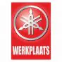 Werkplaatssticker Yamaha Nederlands