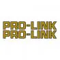 Stickerset Pro-Link Goud 29CM
