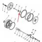 Veerring (conisch) Koppeling Yamaha FS1/DT/RD